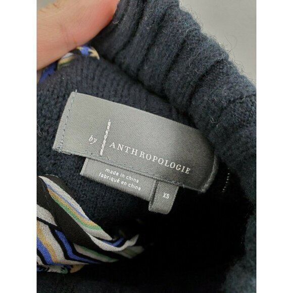 Anthropologie Liora Tie Back Sweater Wool Blend Size‎ XS - Picture 7 of 9